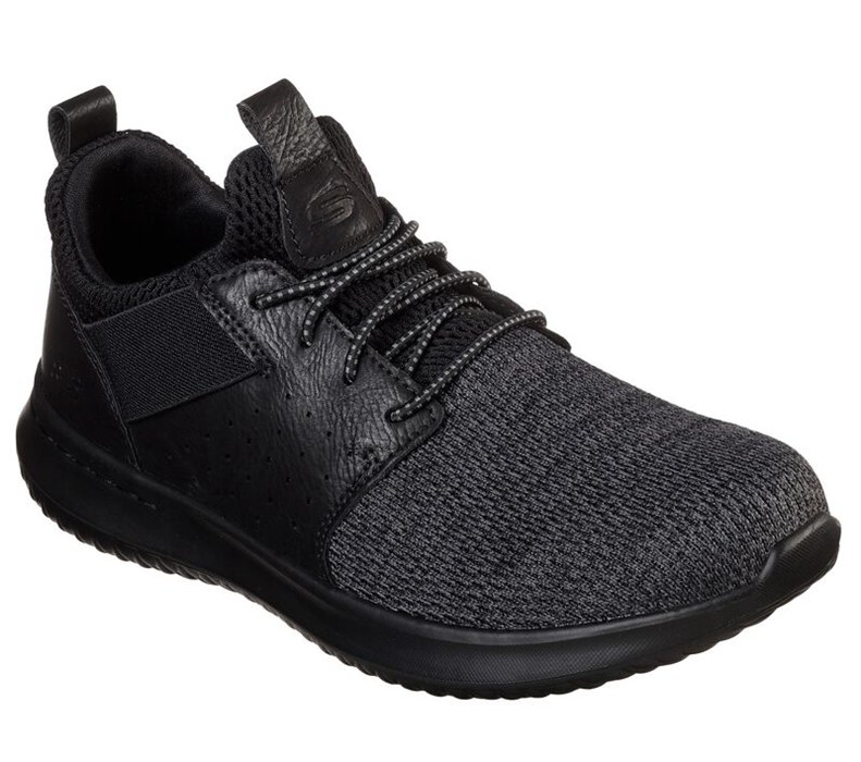 Skechers Delson - Camben - Mens Casual Shoes Black [AU-XS3781]